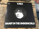 T Rex Dandy In The Underworld UK Press EMI Die Cut Cover NM