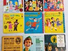 9 Vintage 1960s Children 45 RPM Records Peter Cottontail Burt Ives Golden Record