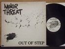 MINOR THREAT - OUT OF STEP LP RARE 1ST PRESS W/ BLACK BACK DC/HC PUNK TEEN IDLES