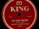 BROWN'S FERRY FOUR. OLD CAMP MEETING / THERE'S A LIGHT GUIDING ME.78