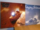 URIAH HEEP RAGING SILENCE UK 1ST PRESS LP / INNER LLP 120 1989 EX-PLUS