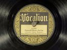 78 RPM -- King Oliver and His Dixie Syncopators, Vocalion 1152, E-V+ Jazz