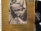 PERGOLESI STABAT MATER RASKIN CARACCIOLO Decca SXL 6153 WBG 1965 ED1 UK NM