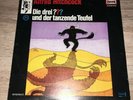 LP Die drei ??? und der tanzende Teufel 21 Alfred Hitchcock Vinyl