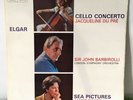 ELGAR - CELLO CONCERTO - JACQUELINE DU PRE - LP N.MINT/N.MINT/ASD 655/1965 UK