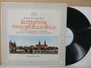 ARCHIV 198 187- JS BACH- Suites for Solo Cello No.3 & 4 PIERRE FOURNIER LP *NM*