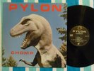PYLON Chomp LP DB Recs 1983 First Pressing Jagged Die-Cut 