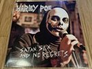 Harley Poe Satan Sex And No Regrets Glow In The Dark /100 Rare Vinyl Lp Amigo