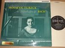 Rosalyn Tureck AN INTRODUCTION TO BACH - Odeon ALP 1747 (PALP 1747)
