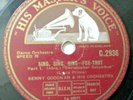 BENNY GOODMAN,SING SING SING-FOX TROT,SHELLAC 12