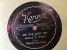 78 RPM HERWIN 92400 BOOKER T WHITE BUKKA SIC 'EM DOGS ON BLUES RECORDED 1939 E+