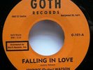 JOHNNY Guitar WATSON 45 Falling in love / Rat Now GOTH RECORDS doowop  c3712