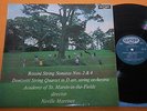 Marriner Rossini Donizetti String Sonatas UK Ed1 Oval Argo Stereo ZRG 603 EX+