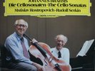 BRAHMS Cello Sonatas Mstislav Rostropovich Rudolf Serkin DGG Digital LP