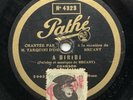 BRUANT M. TARQUINI D'OR a biribi / belleville menilmontant DISQUE 78 tours PATHE