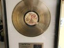 Ronnie Laws LP Friends And Strangers Vintage Gold Record Award White Matte RIAA
