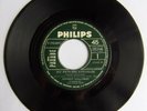 Disque vinyle 2 titres juke box JOHNNY HALLYDAY AU PAYS DES AVEUGLES