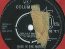 GRAHAM BOND ORGANISATION  - 'WADE IN THE WATER' COLUMBIA DB 7471 1965 MOD/R&B