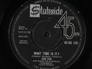 JIVE FIVE:  What Time Is It? / Beggin' You Please  45 (UK) Soul