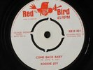 RODDIE JOY: Come Back Baby / Love Hit Me With A Wallop 45 (UK, close to M-)
