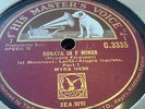 HOWARD FERGUSON SONATA IN F MINOR MYRA HESS HMV C3335-3337