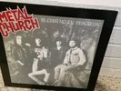 METAL CHURCH blessing in disguise LP EX/EX, Electra, vinyl w/ lyric insert. Nice