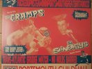 Cramps and The Sting-Rays Live Red Vinyl. Psychobilly Punk Rockabilly Garage