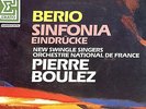 Luciano Berio: Sinfonia - Eindrücke   Pierre Boulez    Erato    factory sealed