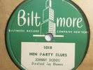 JOHNNY DODDS DIXIELAND JUG BLOWERS Hen Party Blues/Boodle Am Shake BILTMORE HEAR