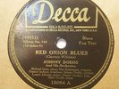 JOHNNY DODDS LONNIE JOHNSON Red Onion Blues/Gravier Street Blues DECCA Exc HEAR