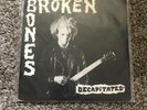 Broken Bones - Decapitated 7” 1st Press Vinyl GBH Discharge Adicts