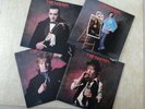 The Damned, Love Song. very rare set of all four cover variations on red vinyl