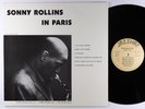 Sonny Rollins - In Paris LP - Jazzway Italy Mono VG++