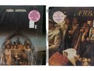 ABBA 1st Press NM Shrink Hype Sticker Self-Title & Arrival LP Vinyl Record Lot