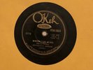 Mississippi Sheiks “Wintertime Blues/Alberta Blues” Okeh 8773 78 RPM V/V+