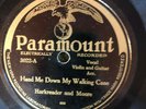 Paramount 3022 Harkreader & Moore BULLY OF THE TOWN 78rpm Country1927 EE-+