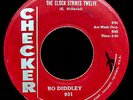 BO DIDDLEY-Say Man & The Clock Strikes Twelve-Chicago Blues 45-CHECKER #931