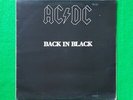 AC DC AC/DC - Back In Black korea lp vinyl Monochrome Cover(Black) EX/EX+toNM-