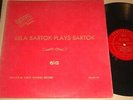 Bela Bartok Plays BARTOK - Continental Records CLP-1001