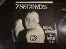 7 seconds ?– Skins, Brains & Guts Punk Vinyl Single 7