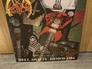 SLAYER HELL AWAITS DEMO RED MARBRED LP VINYL 500 EX LTD