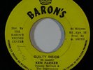 Reggae 45 KEN PARKER/TOMMY MCCOOK Guilty Inside/Mighty Alley on Baron's