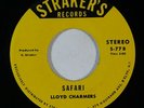 Reggae 45 LLOYD CHARMERS Safari/Black Power on Straker's VG++