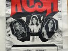 RUSH 1st LP Original (Moon Records) Promo Poster