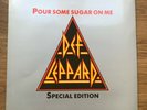 Def Leppard Pour Some Sugar On Me Special Edition Shaped Picture Disc