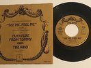 The Who / See Me Feel Me & Overture from Tommy / 1970 1st press / 45 & Pic. Slv.