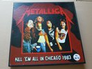 METALLICA -  kill em all in chicago 1983   - lp '' - BOX -test pressing