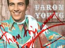 FARON YOUNG -Sweethearts Or Strangers - Mono Lp signed by Faron