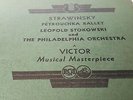 STRAVINSKY PATROUCHKA BALLET PHILADELPHIA ORCH LEOPOLD STOKOWSKI VIC 16111-16114