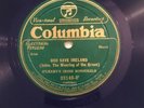 O'LEARY'S IRISH MINSTRELS God Save Ireland O'Donnell Aboo Columbia Blue 78 V+